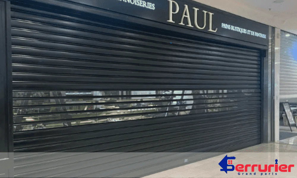 Installation rideau metallique Paris