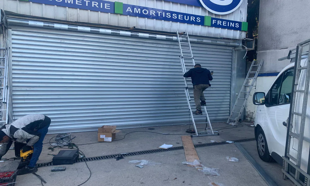 dépannage rideau métallique Paris 6