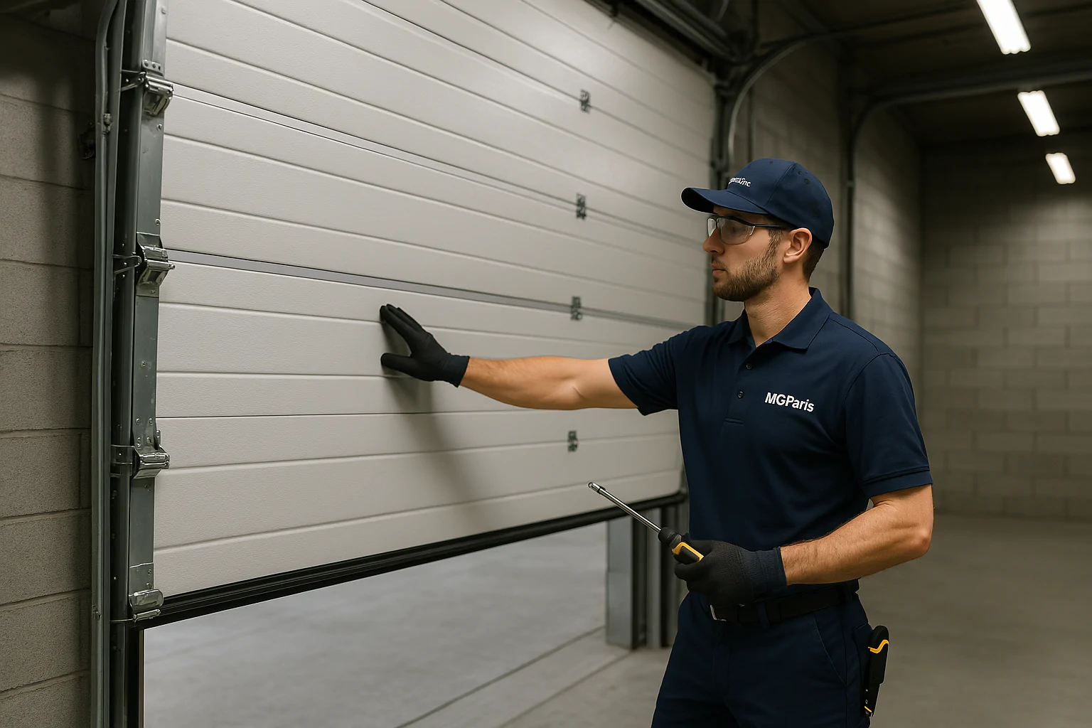 Réparation porte garage Méry sur Oise