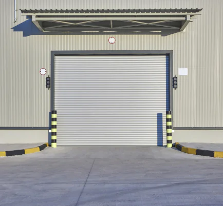 Rideau métallique industriel