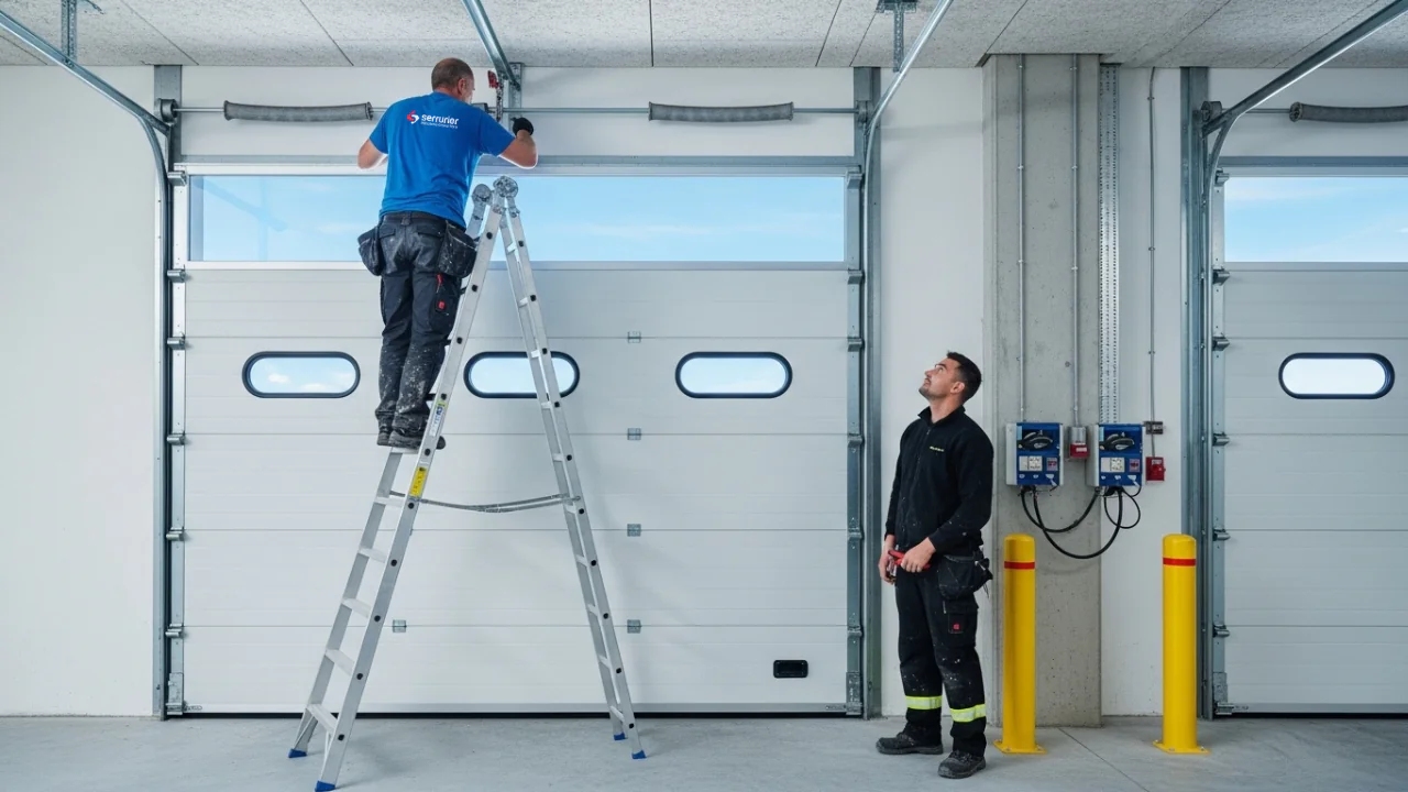 Réparation porte sectionnelle à Vitry Sur Seine