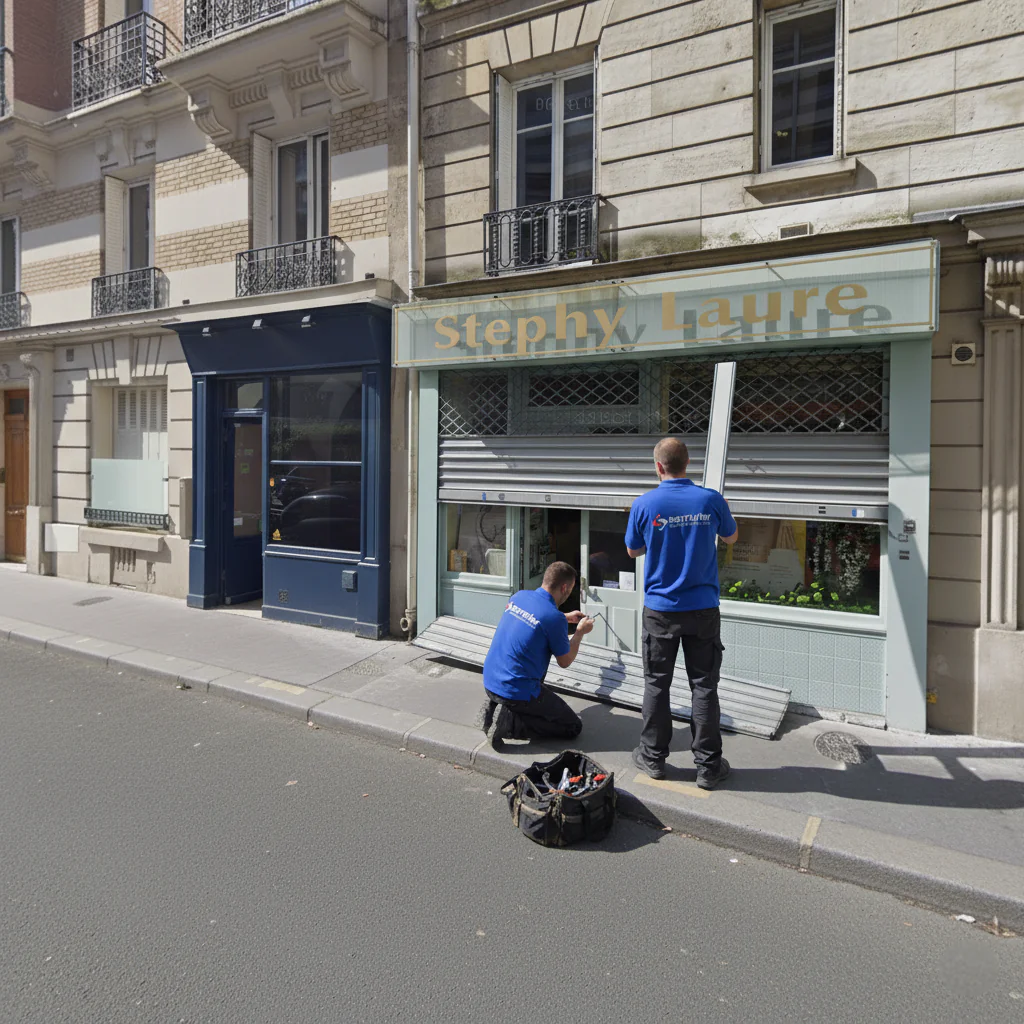 Dépannage rideau métallique 36 Rue de l'Église, 75015 Paris