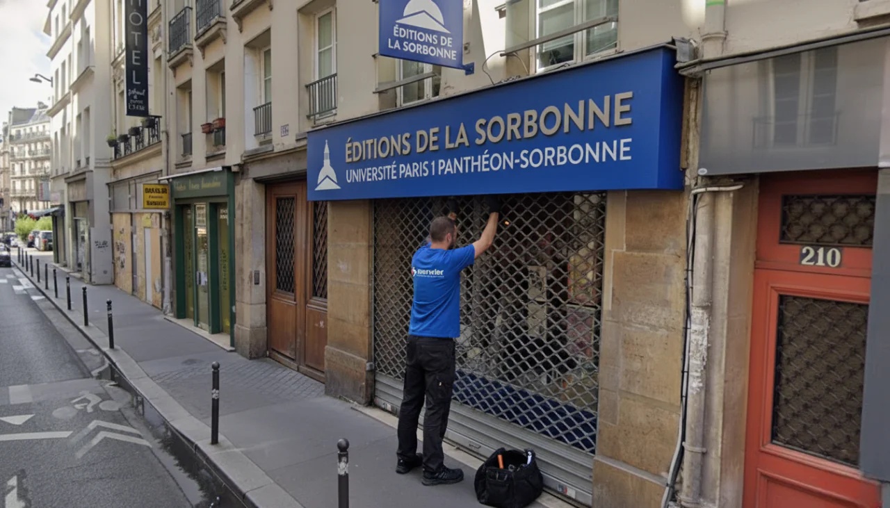 Dépannage rideau métallique à Paris