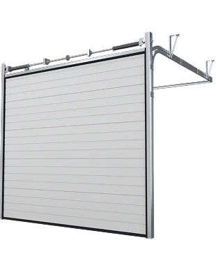 Porte sectionnelle résidentielle sur mesure